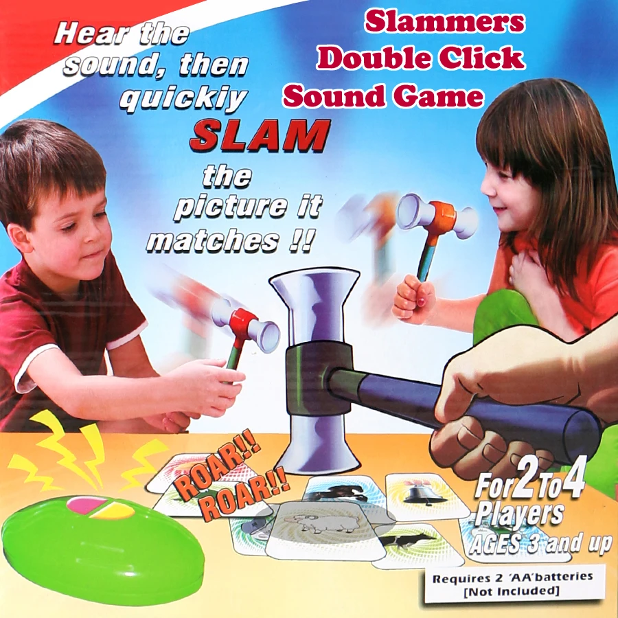 Funny Slammers a faster and exciting game Slammers Double Click Sound Game for whole family educational  Toys for 2+ Players