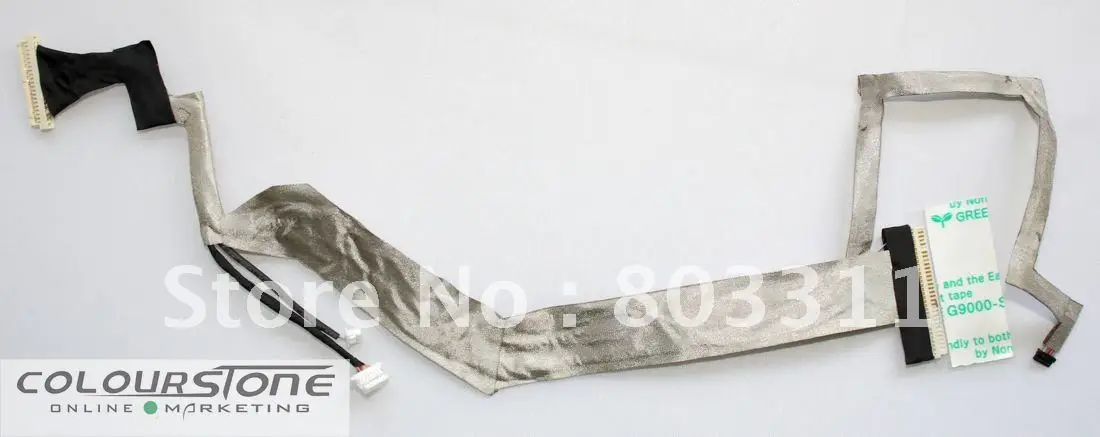 + 5Pcs/Lot :Brand New LCD cable for HP DV4 Service(DC020001000 LCD-PA)