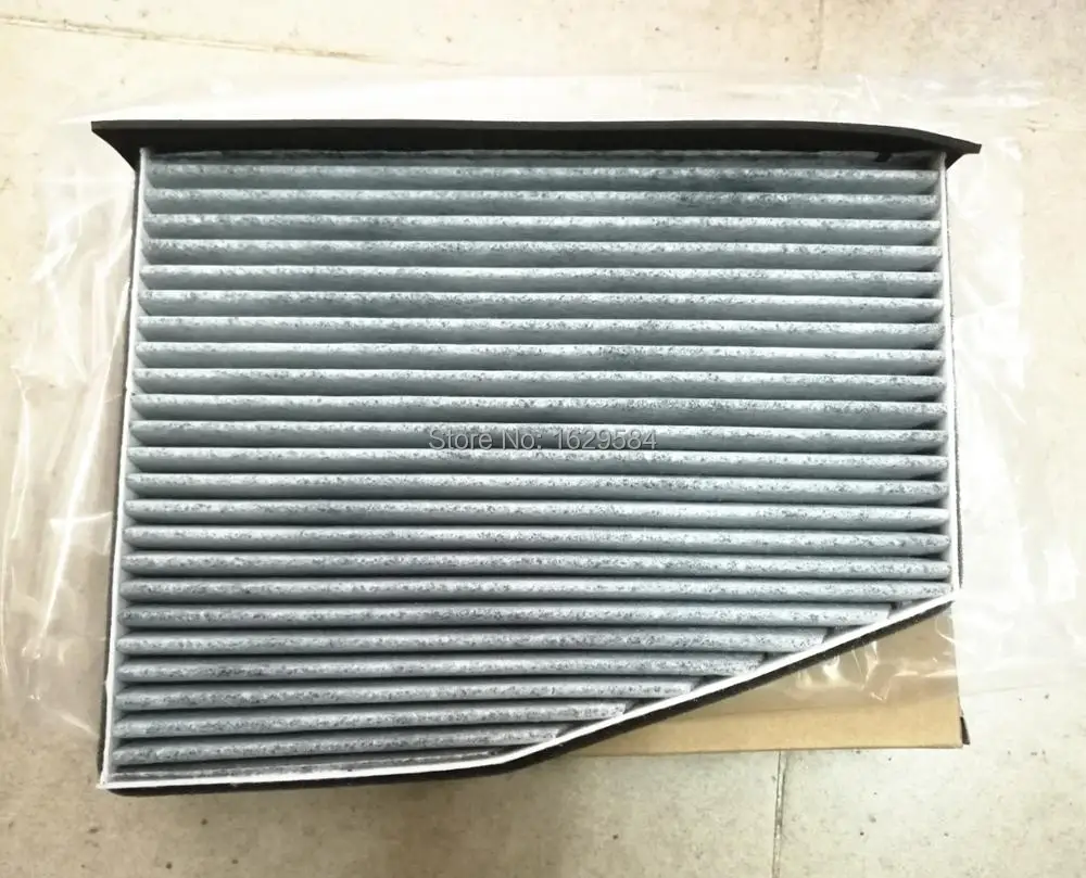 Carbon Fiber Cabin Air Filter 1K1 819 653 1K1819653B for VW Passat Jetta GTI Golf Beetle Tiguan For Audi A3 TT