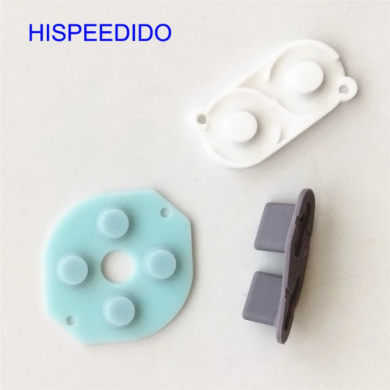 HISPEEDIDO 100 sets/lot Replacement Conductive Rubber Silicone Pads for Nintendo Gameboy Classic GB  GBO Console DMG