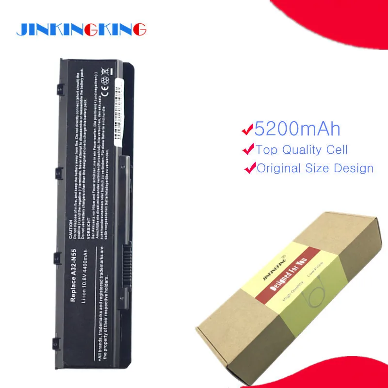 

NEW Laptop battery For ASUS A32-N55 N45 N45E N45S N45SF N55 N55E N55S N55SF N75 N75E N75S N75SF N75SJ N75SL Series 6 CellS