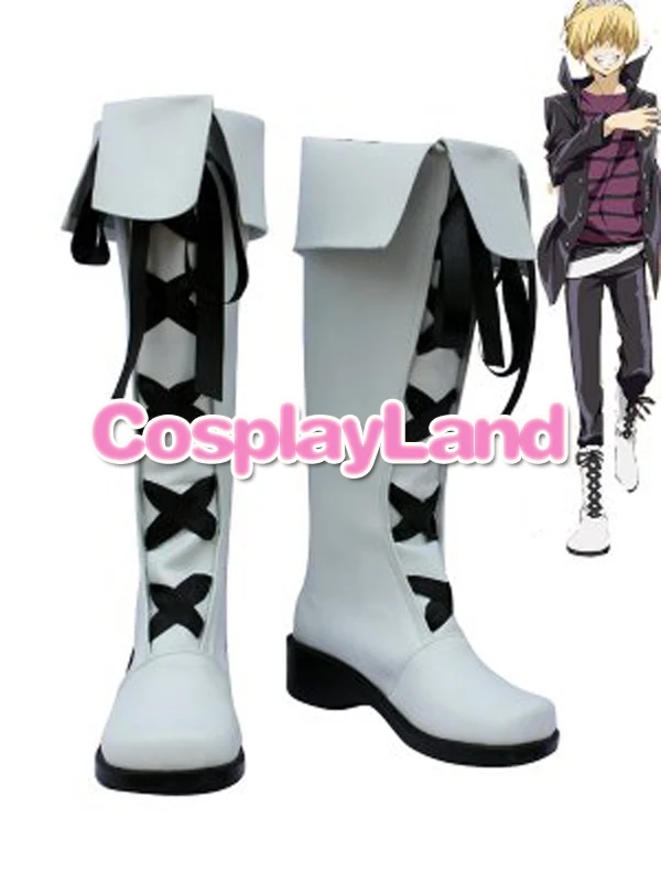 

Customize Boots Hitman Reborn Belphegor Cosplay Boots Custom Any Size Anime Party Boots