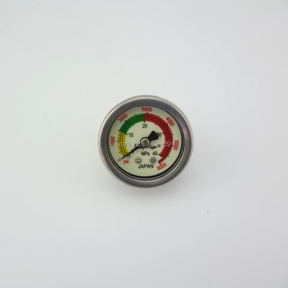 stainless steel high pressure gauge  manometer gauge 40mpa