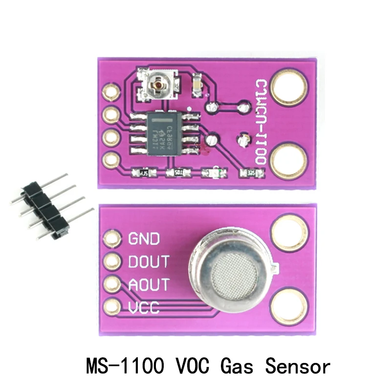 1100 MS1100 MS-1100 VOC Gas Sensor Module Formaldehyde Benzene Concentration Gas Induction 100mA Breakout