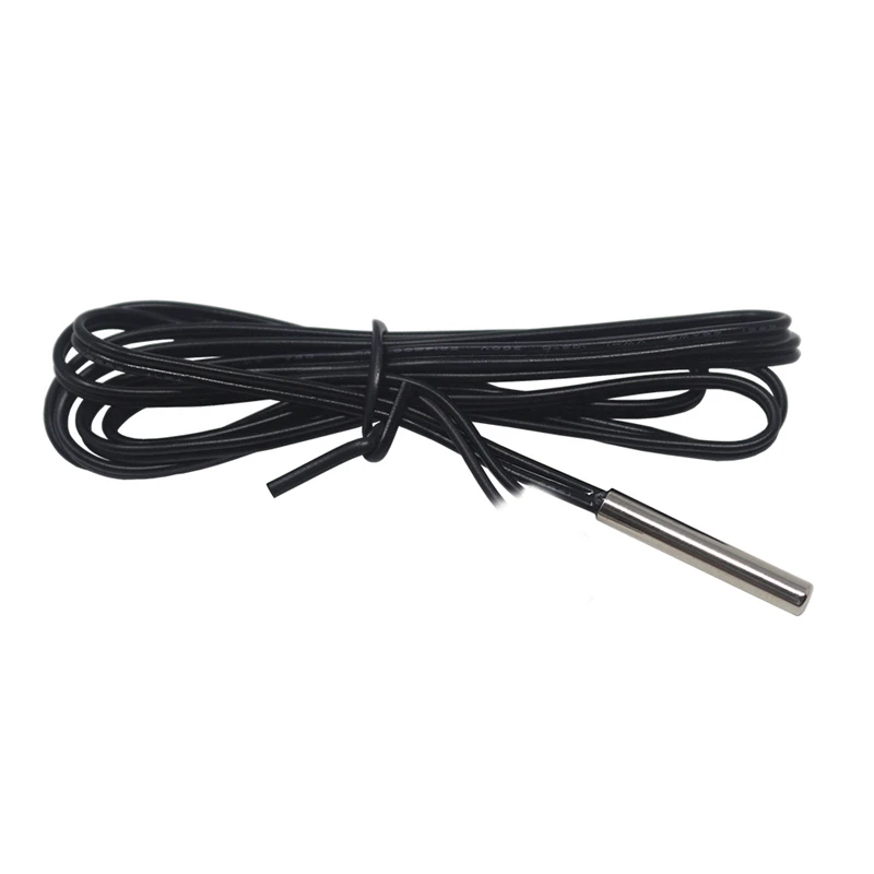 1m 2m 5m NTC 10K Temperature Sensor Probe -40-120C Used in Temperature Controller Copper Screw Thread Plastic Waterproof Options