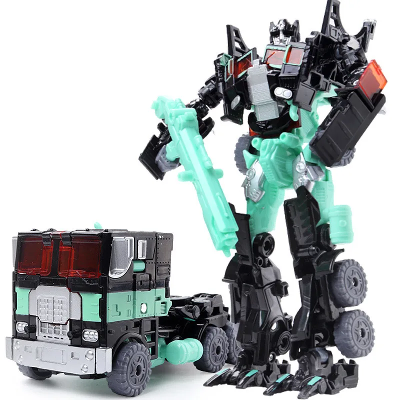 JINJIANG 19cm Height Transformation Deformation Robot Toy Action Figures Toys