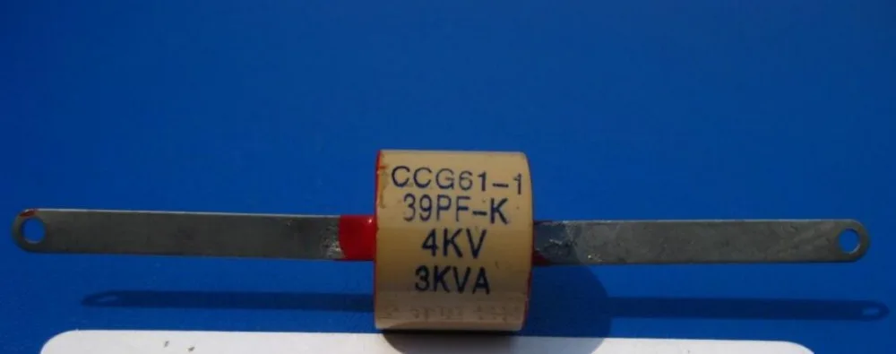 

CCG61-1 39P 39PF 39-K 39-II 4KV 3KVA high frequency drum type high voltage ceramic ceramic dielectric capacitor