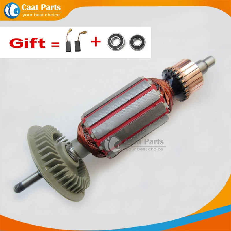 

AC220-240V Drive Shaft Hammer Armature Rotor for Bosch GWS6-100 GWS6-115 GWS6-125 GWS6-100E GWS6-115E TWS6600 TWS6700 TWS6000