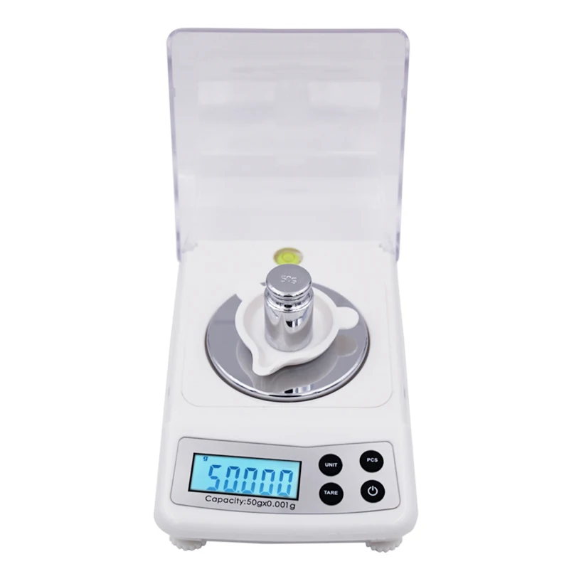 Digital LCD Display Jewelry Pocket Scale 50G 0.001G High Precision Electronic balance Weighing Scales 20%OFF