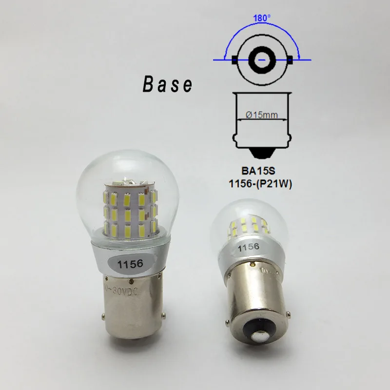 Amywnter 12V 1157 P21/5W BAY15D P21w Led 1156 BA15S PY21W 1056 Bulb Brake Stop Lights S25  Turn Signal