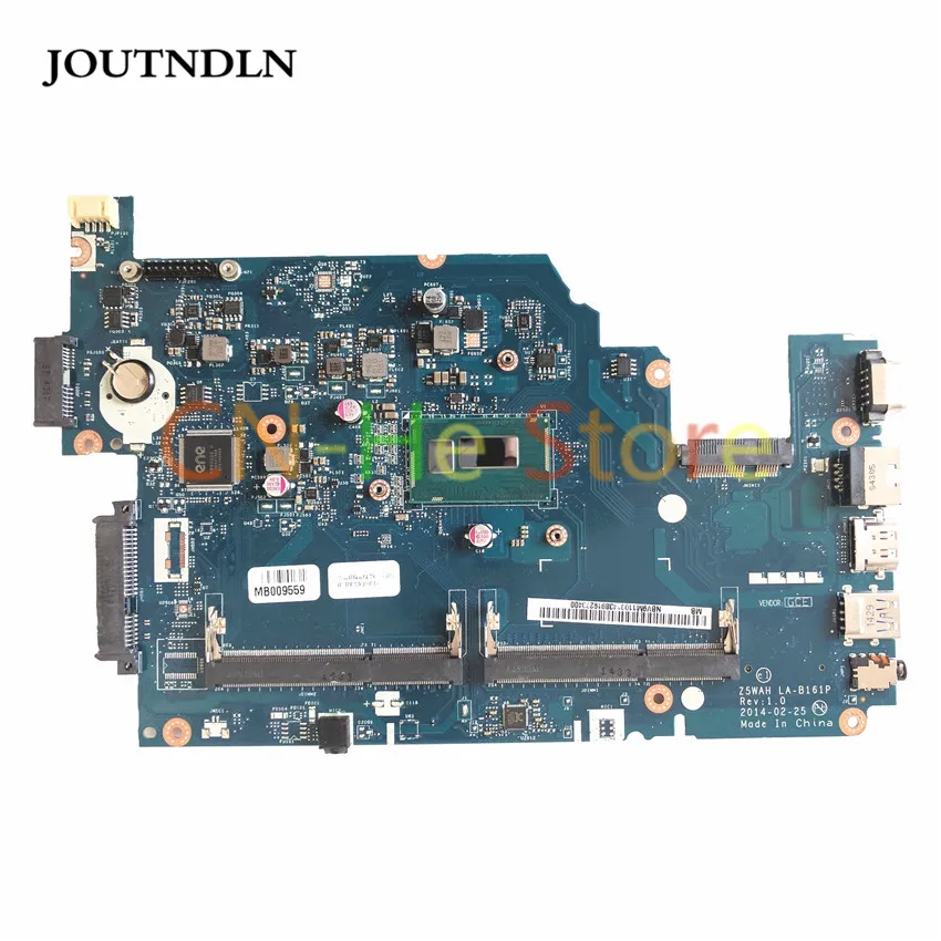 FOR acer aspire E1-571 Laptop Motherboard Z5WAH LA-B161P REV 1.0 NBV9M11001 NB.V9M11.001 W/ I3-4005U CPU