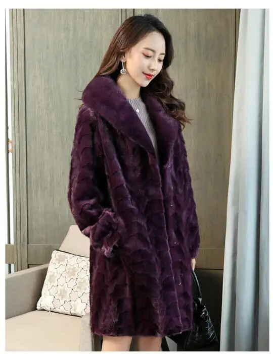 Fur 2012 female short design slim mink fight mink fur coat