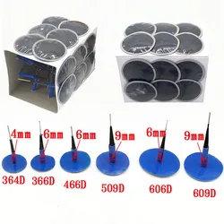 24pcs/boxof mushroom nail-tyre film tyre cold patch film rubber stitching machine tire repair kit integral plug of mushroom nail