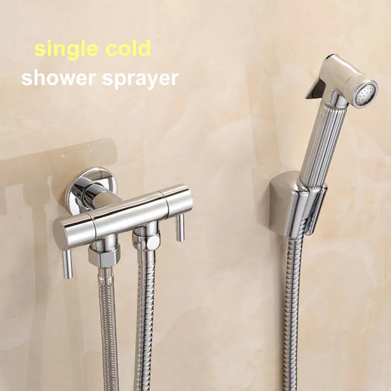 

BAKALA Brass Muslim Shattaf Toilet Portable Hand Held Bidet Shower Spray Bidet Faucet Shattaf Shower Set toneria ducha