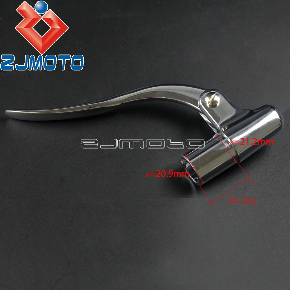 Motorcycle Inverted Bar End Control Lever For Harley Cafe Racer Chopper Bobber Custom 1\