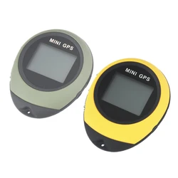 Handheld Mini GPS Navigation Keychain PG03 USB Rechargeable Location Tracker Compass For Outdoor Travel Climbing