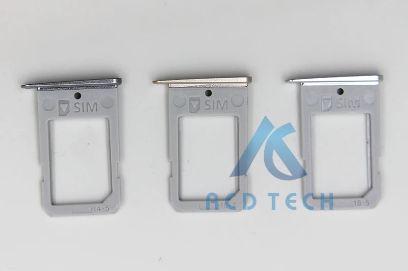 Oem sim-kaart lade houder slot voor samsung galaxy s6 edge g925 vervanging deel