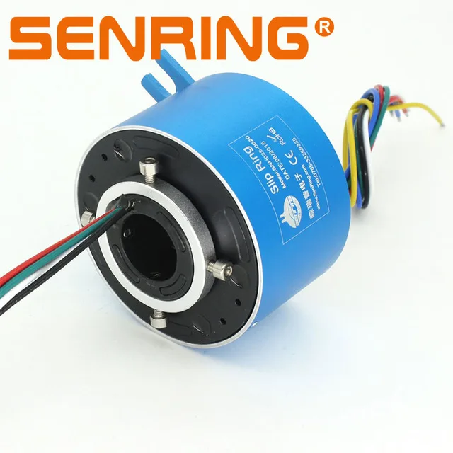 

Senring Hollow Slipring OD 86mm Hole Dia. 25.4mm 6,12,18,24 wires each 10A long working life