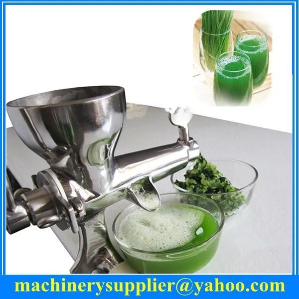 mini manual cucumber juicer fruit juicer separation of juice from dregs wheat grass stainless steel manual juicer