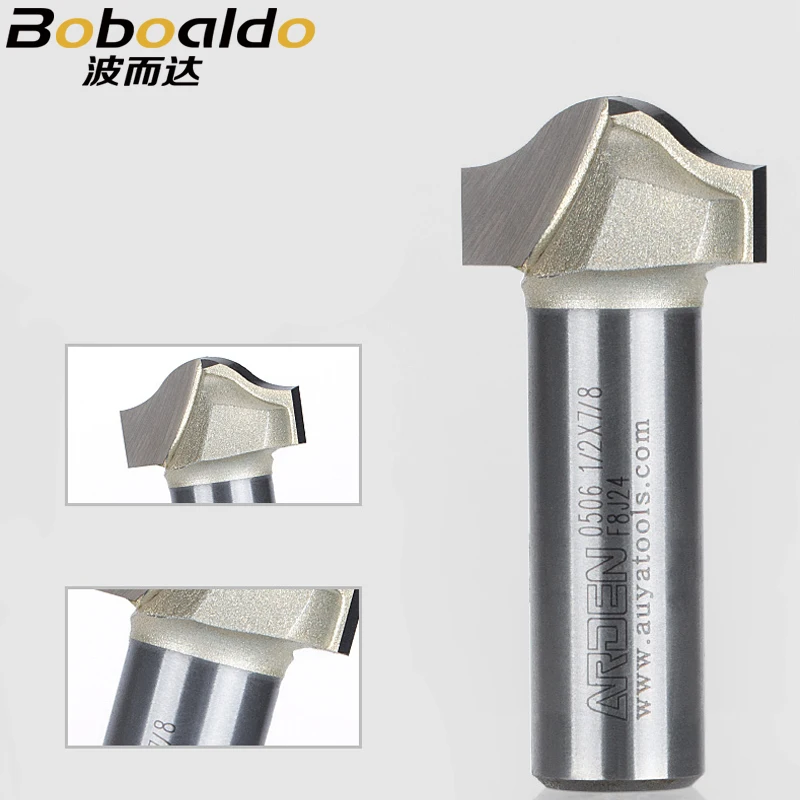 New 1pc Trim router bit 1/2 Shank Woodworking Tools Arden Router Bits Trimming Cutters woodworking tool endmill milling cutter