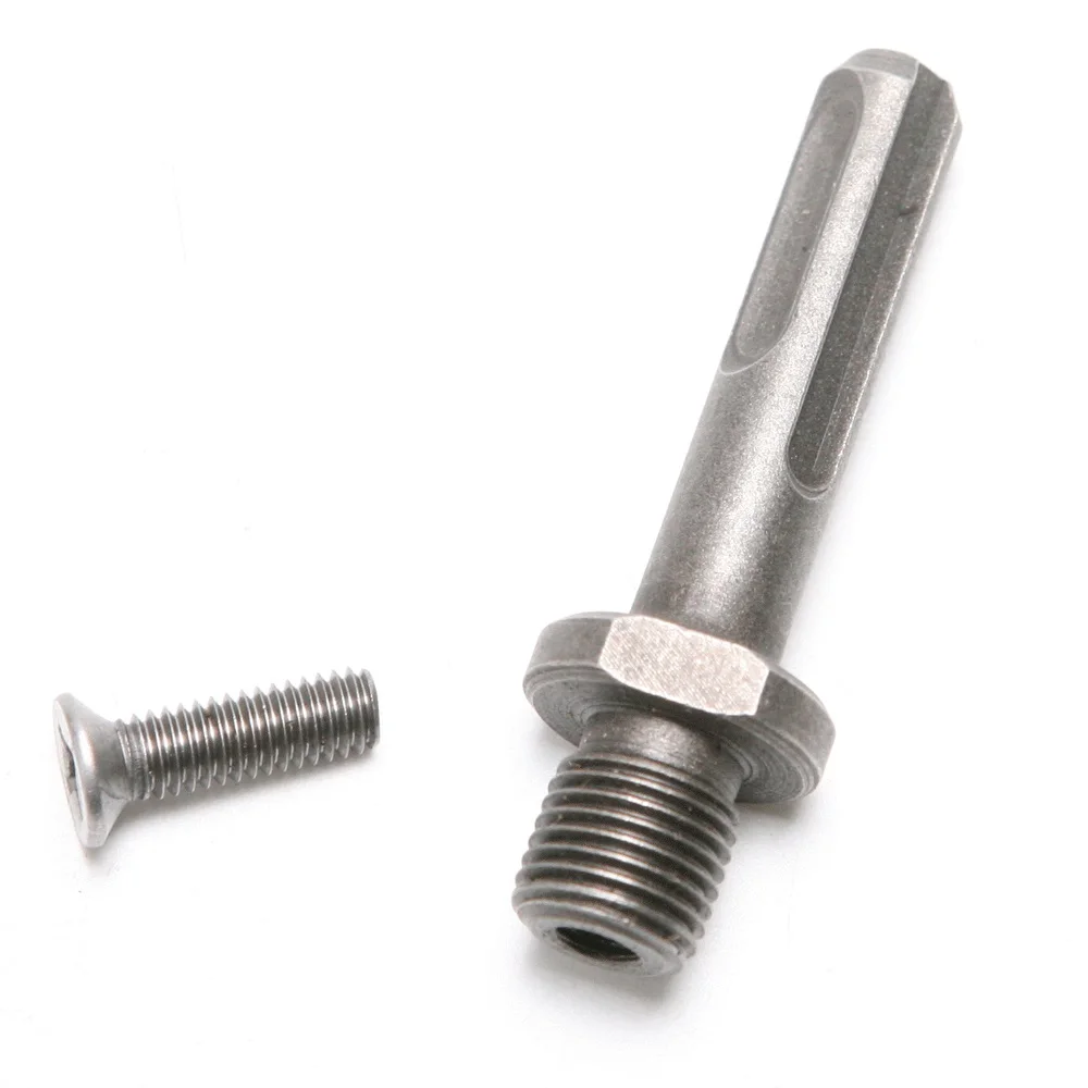 1Pcs 12mm Thread SDS Plus Shank for Hammer Drill Chuck Adapter Air Power Tools Accessories for Woodworking & Electric Tool