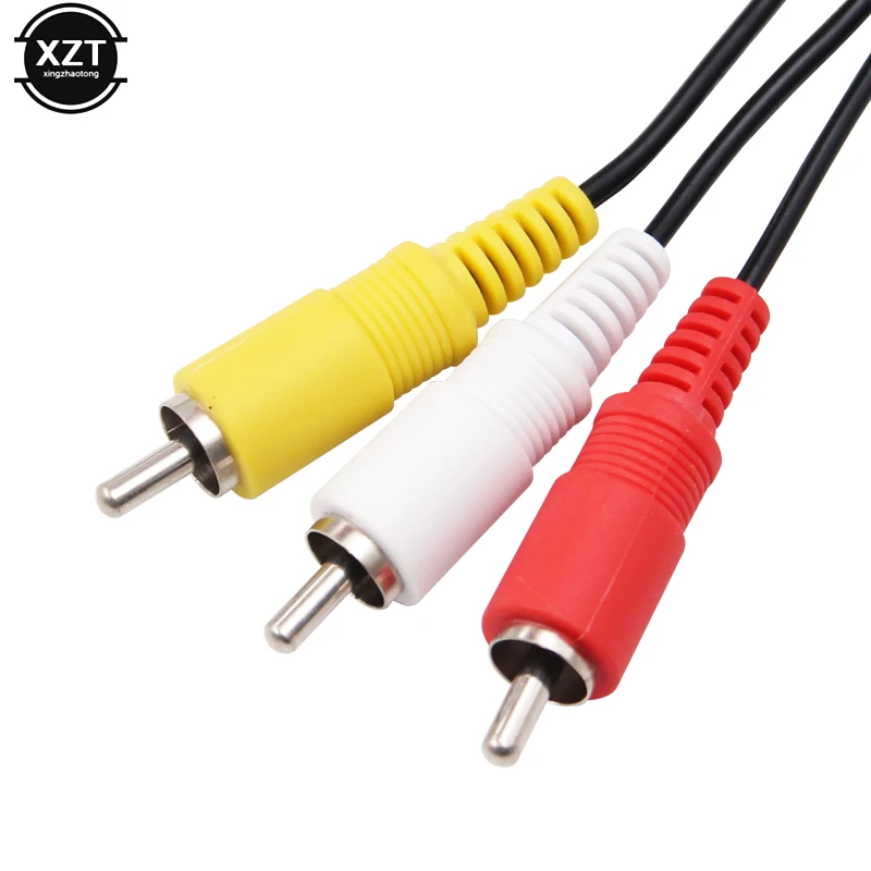 USB صغير إلى 3 RCA كابل AV كاميرا الصوت والفيديو لكانون EOS 5D2 5D مارك III 6D 7D 60D 70D 700D 760D G7X G1X DSLR كاميرا