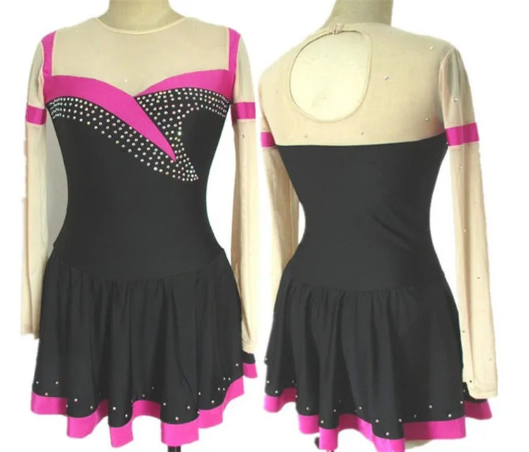 Hot Sales Ice Figure Skating Dress For Women Beautiful New Brand Vogue Figure Skating Dress For Competition DR2788