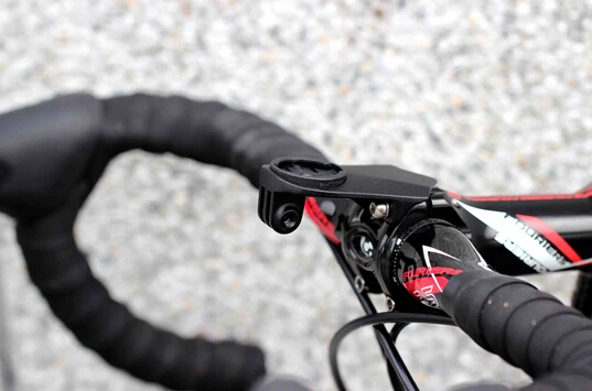 فوريرز HA-S014 دراجة المقود الجذعية محول تركيب/حامل ل GARMIN Edge810 800 510 500 200 الكمبيوتر وGoPro HERO HERO2 ، HERO3