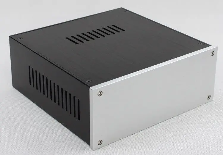 

GZLOZONE Aluminum Preamp Enclosure Power Amplifier Chassis PSU Box 220*90*228mm -L11-6