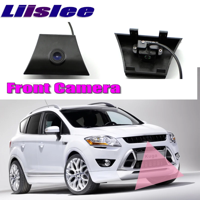 

For Ford Kuga C394 C520 2008~2020 Car LOGO Front Camera Night Vision Waterproof Wide Angle Degree Embedded Blind Spot Area CAM