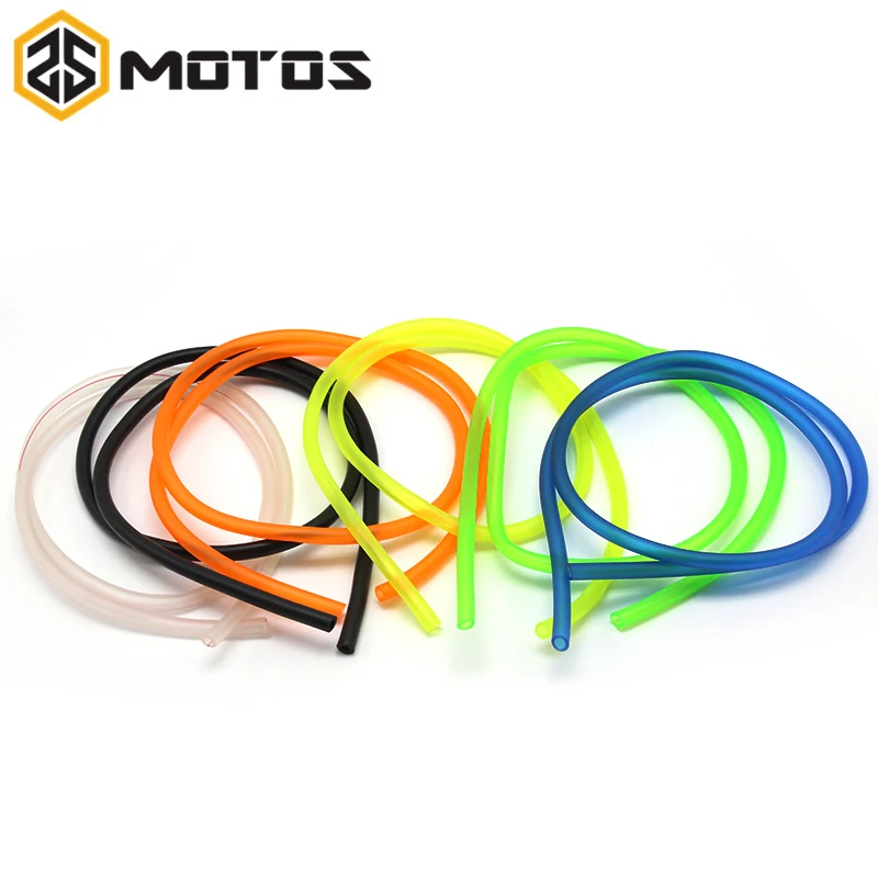 ZS MOTOS six color 1meter*2 length scooter modify gasoline Fuel lines tube case for exc  200 390 Force X JOG