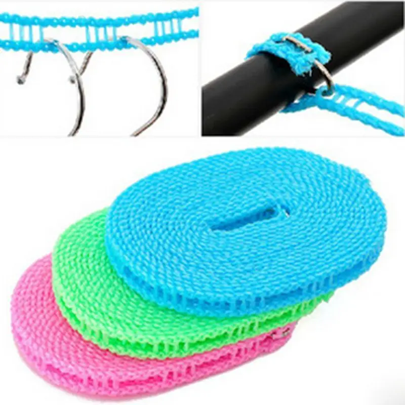 1Pcs 3M/5MTravel Business Outdoor Necessary Tools,Clothesline Non-slip Clothes Line Rope