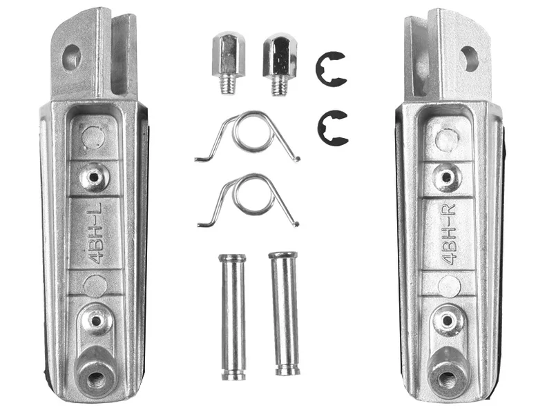 Motorcycle Fazer Front Footrest Foot Pegs For Yamaha FJR1300 FZ1 FZ6 Fazer FZ6R YZF 1000 R1 1998-2004 FZS600