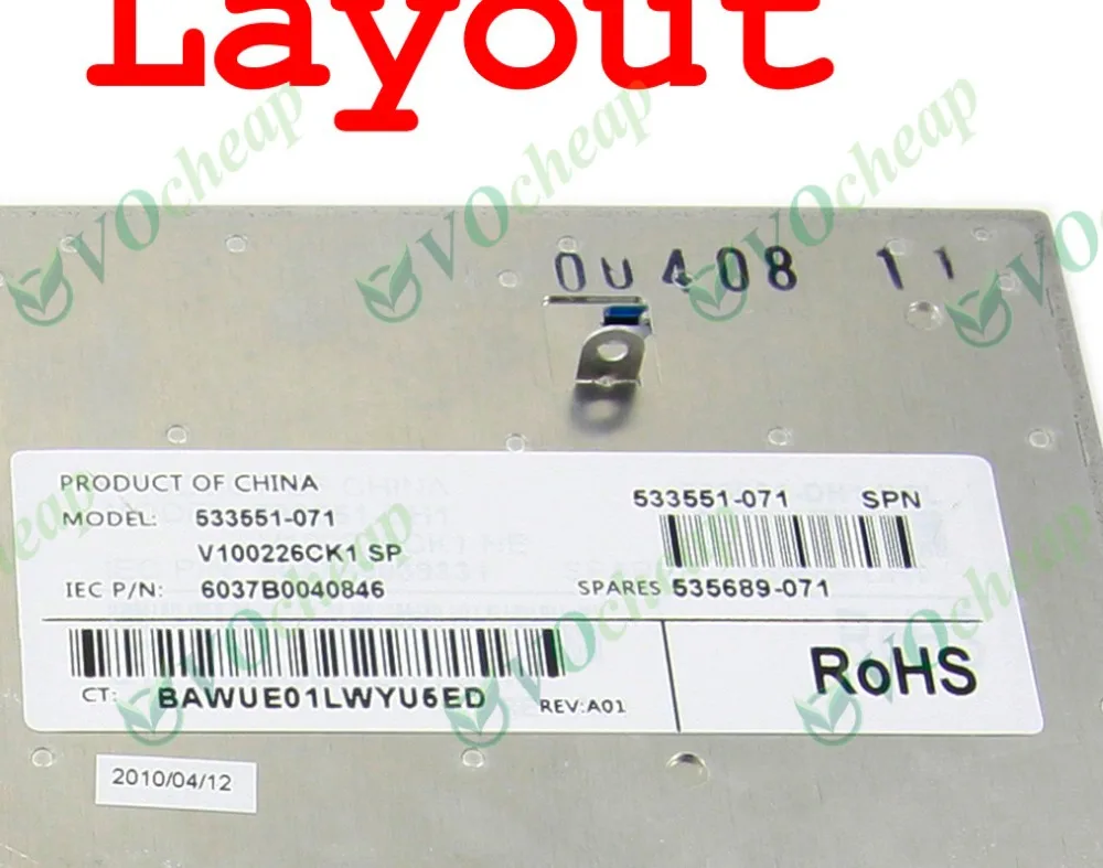 SP/TR لوحة مفاتيح الكمبيوتر المحمول للكمبيوتر المحمول HP كومباك Mini 110 Mini 110 110-1000 Mini 102 Presario CQ10-100 V100226CK1 الإسبانية SP / تركيا