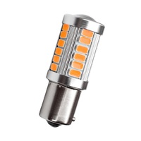 BAU15S PY21W 1056 1156PY 150 Degree 33 Smd 5630 Led Orange Auto Turn Signal Lamp Yellow Amber 33SMD 5730 Car Light Source