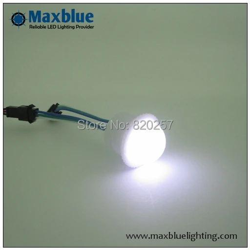 WS2811 26mm Diffused Full Color 3 LEDs 5050 SMD RGB Programmable pixel Led Module 12V 20pcs/lot