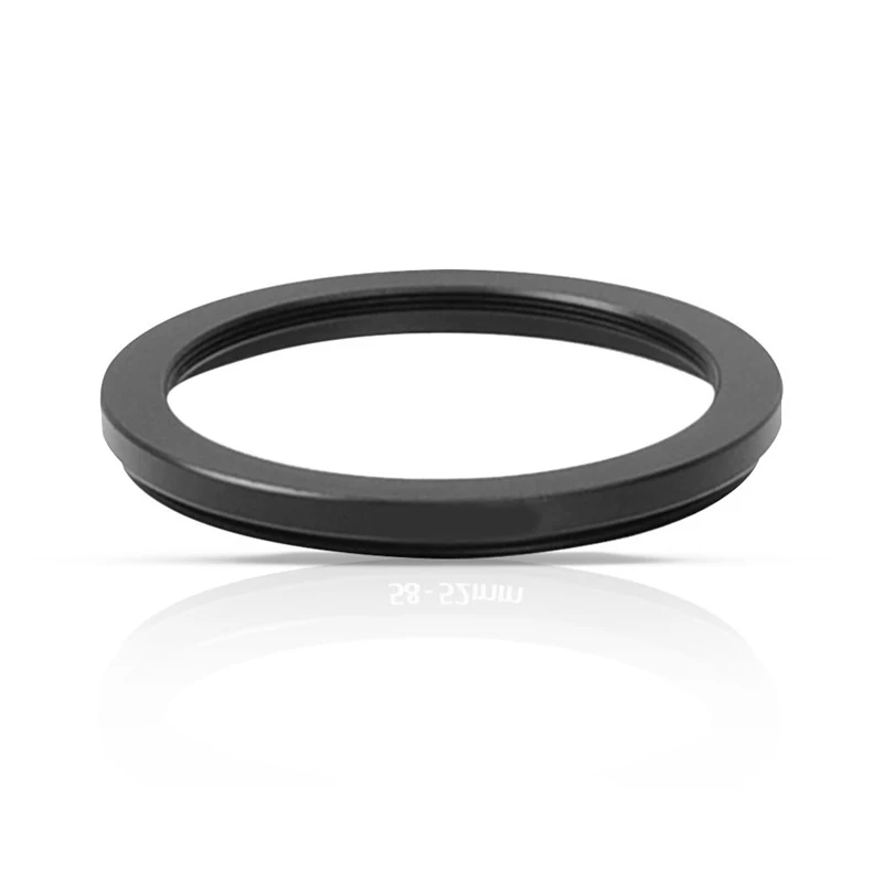 Adaptador de filtro de anillo reductor para cámara, Metal negro, 42mm-39mm 42-39mm 42 a 39