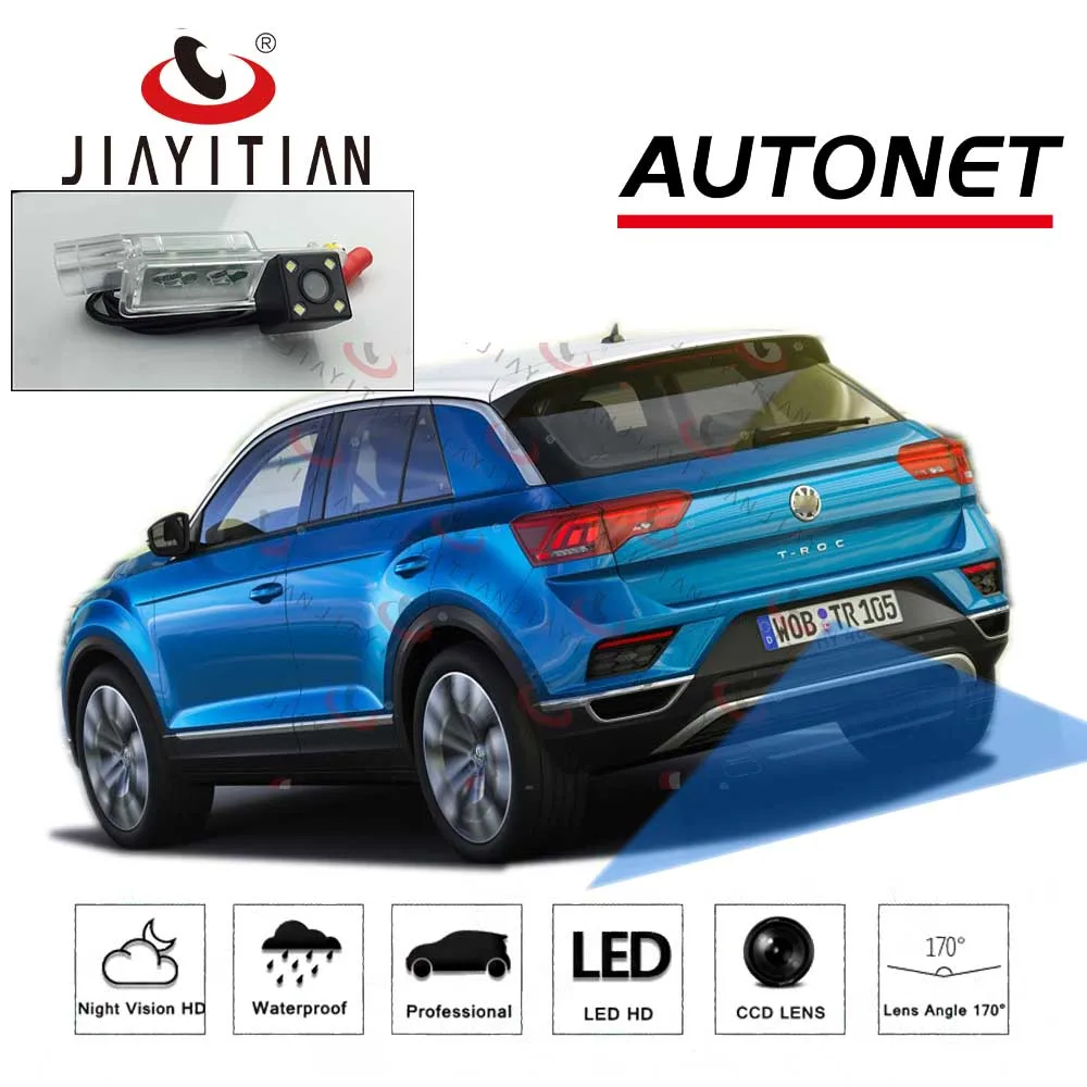 JIAYITIAN Rear View camera For Volkswagen VW troc T-Roc 2017 2018 2019 2020/CCD/Reverse Camera/Backup Camera parking camera