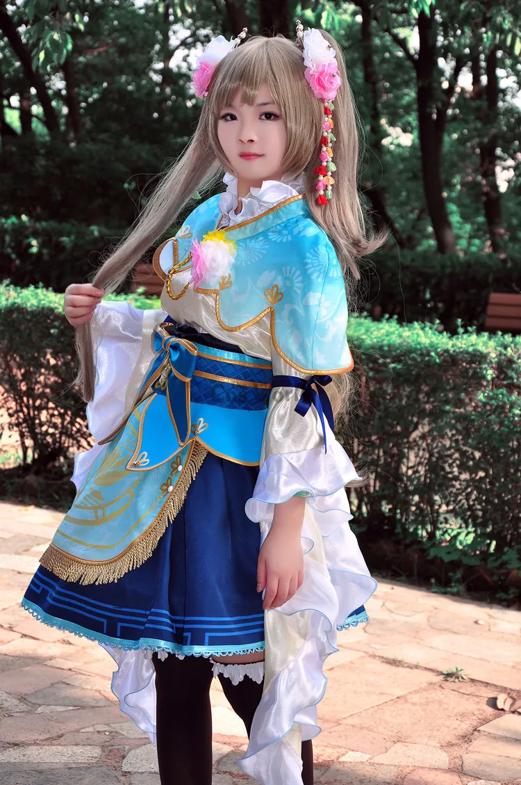 Love Live Minami Kotori Seven Lucky Gods Outfits Anime Customize Cosplay Costumes