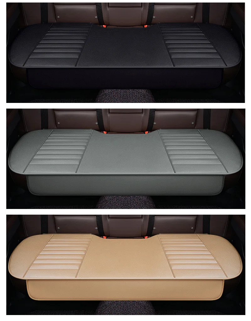 SEAMETAL Auto Pu Leder Sitzbezug Innen Autos Sitze Abdeckungen Kissen Universal Protector Sitzmatten Auto Zubehör – Detail 7
