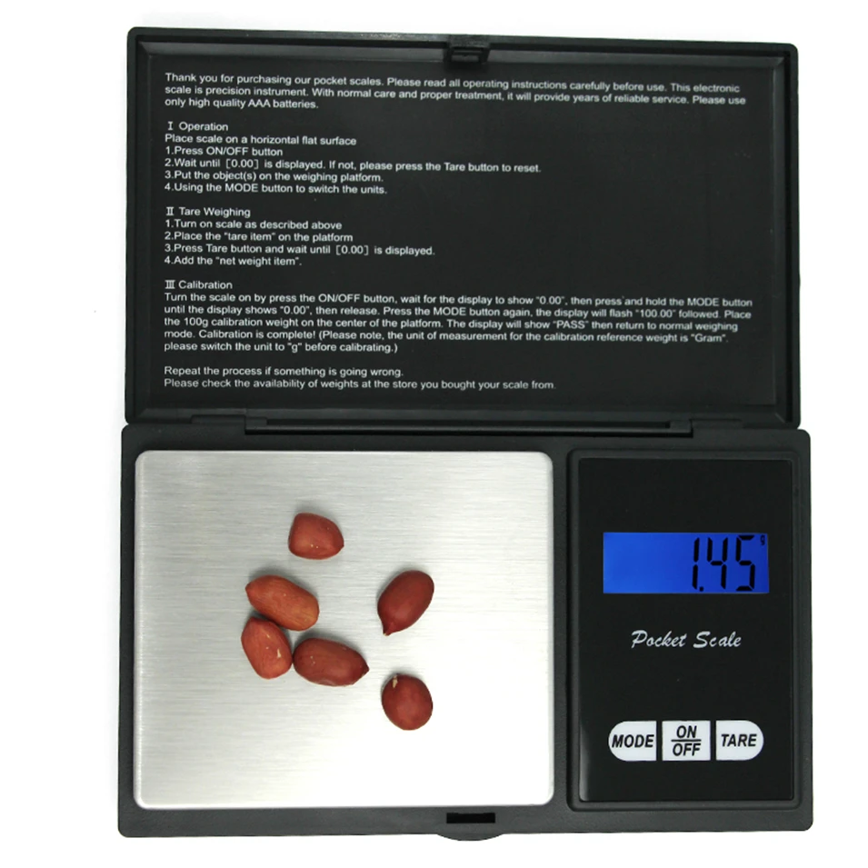 100g 500g x 0.01g bilancia da cucina digitale ad alta precisione gioielli bilancia in oro peso grammo LCD bilancia tascabile bilancia elettronica s