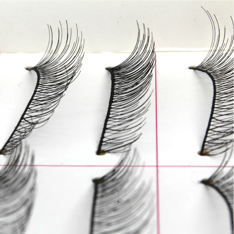 218# 10 Pairs NEW Handmade Natural Fashion Long Full Strip Eyelashes Fake Eyelashes Eye Lashes Free Shipping