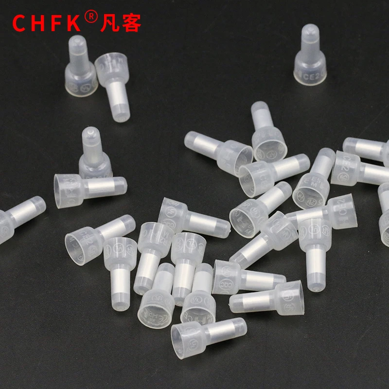 1000PCS/Bag 16-14awg CE-2X  nylon wire connector Line Cable Pressing Cap