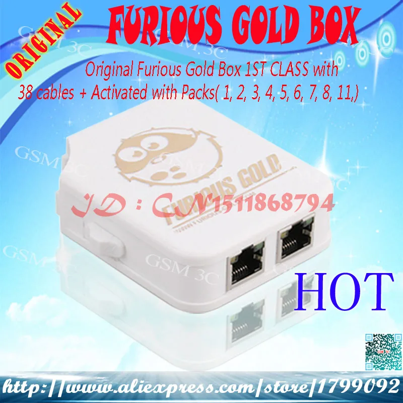 

Original Furious Gold Box 1ST CLASS with 25 cables + Activated with Packs( 1, 2, 3, 4, 5, 6, 7, 8,11,)