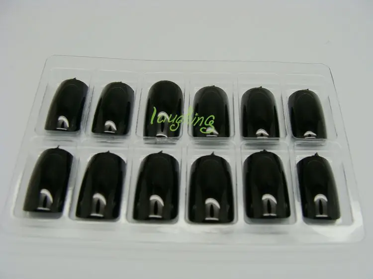 Wholesale 70Pieces Metallic  Color False French Nail Tips  #05