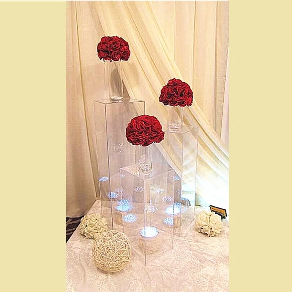 

outdoor flower stands wedding Centerpieces Flower acrylic Stand Window craft display aisle road leads wedding flowers decor