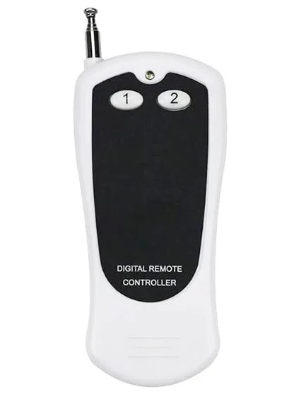 xuanlongyuan Learning Code 2CH RF Transmitter 2CH RF Wireless Remote Control ,315/433.92 MHZ Garage Door/window/lamp/ shutter