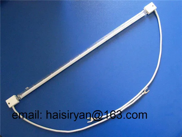 Ceramic White Reflector Medium Wave Infrared Heat Lamps for Textile Printing
