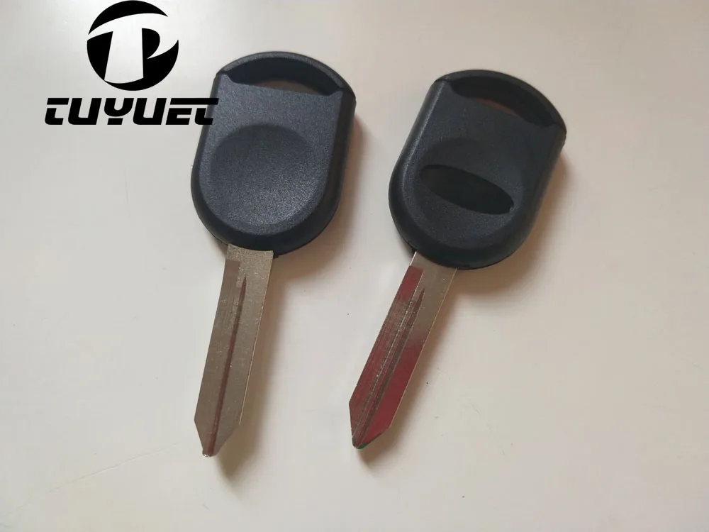 10PCS  Transponder key Shell case For Ford  With TPX1 2 4 place with Logo