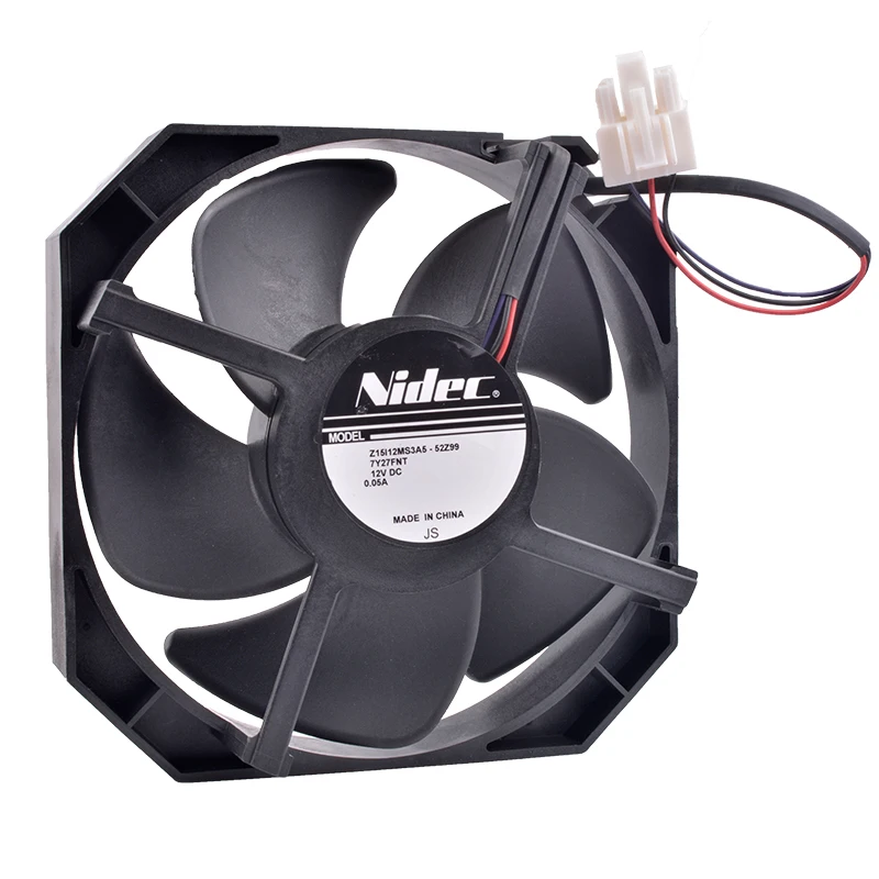 COOLING REVOLUTION Z15I12MS3A5-52Z99 15cm 12V 0.05A 3-wire refrigerator cooling fan DIY